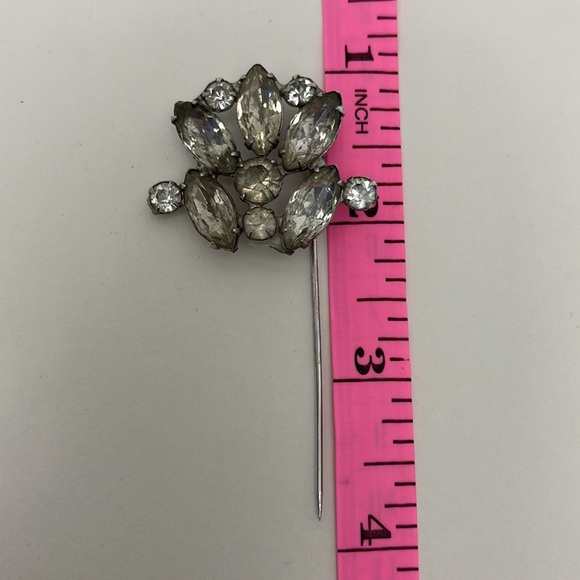 Antique Crystal Pin - Picture 3 of 3